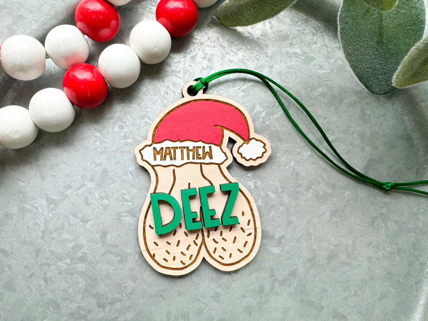 Holiday Hazelnuts Ornament