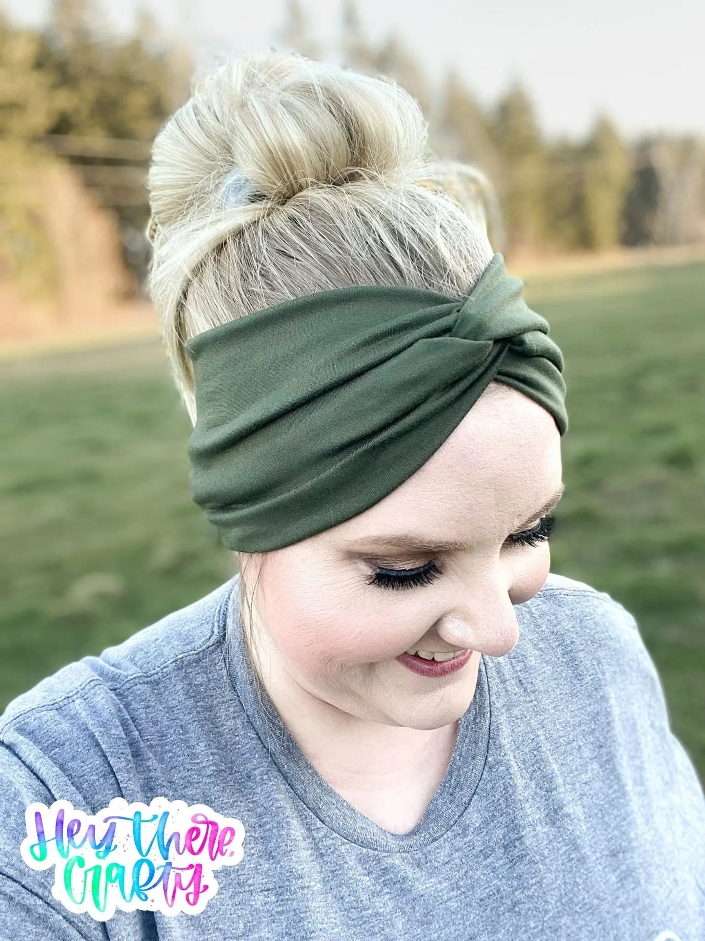 Military Green Headband