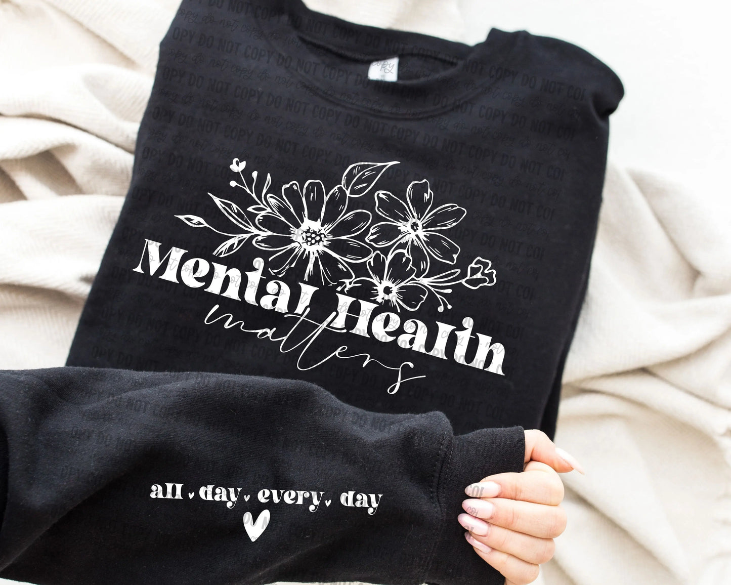 Mental Health Matters | Screen Print Transfer - Hey There Crafty LLC