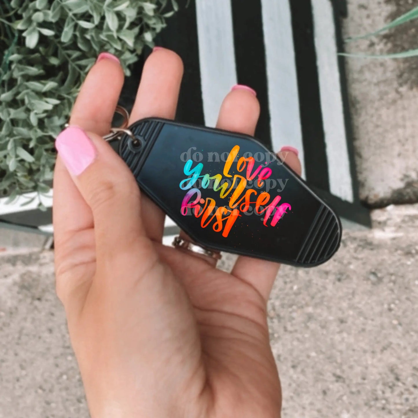 Love Yourself First | Die Cut Acrylic Blank (No Hardware Included) Hey There Crafty LLC