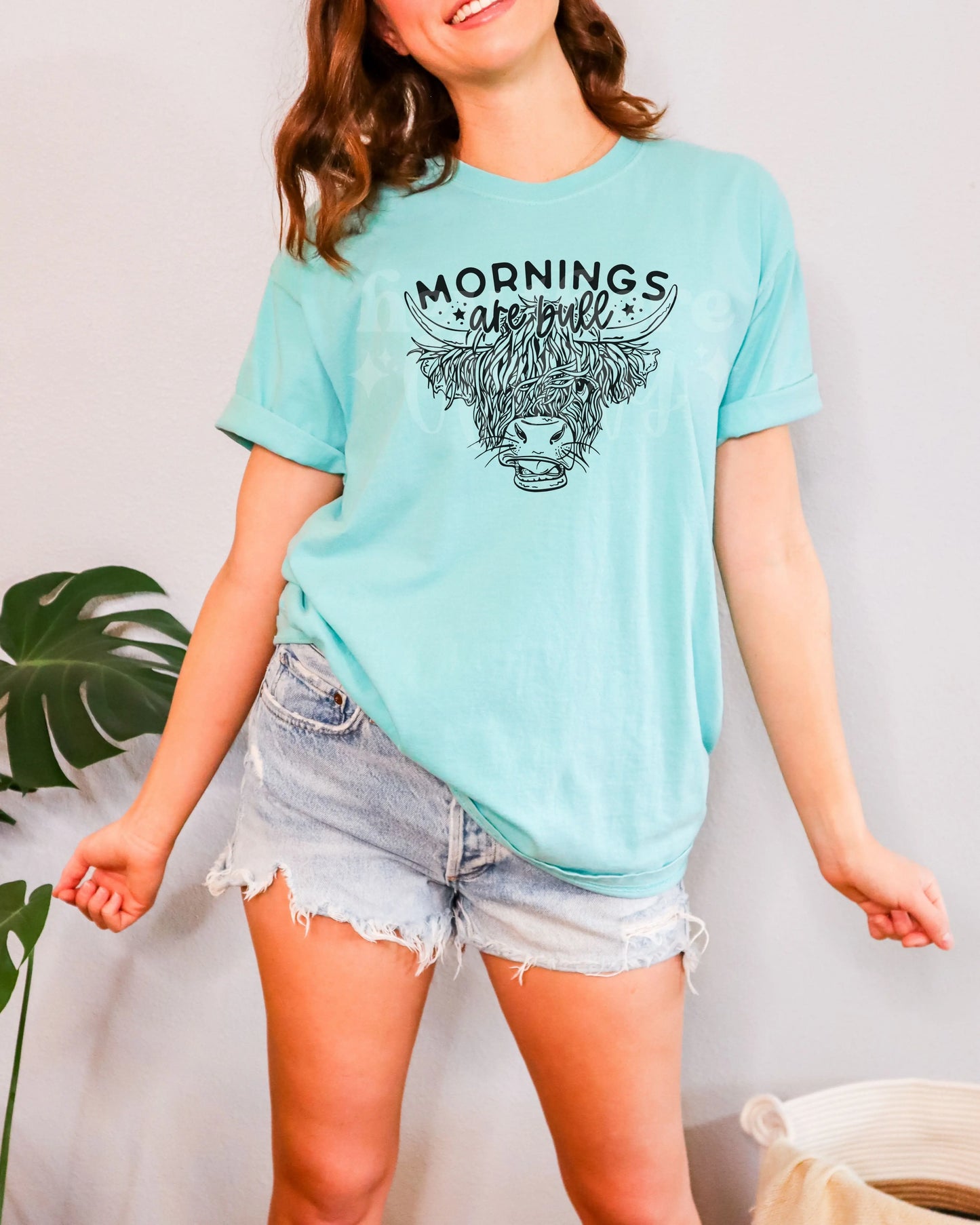 Mornings are Bull T-Shirt