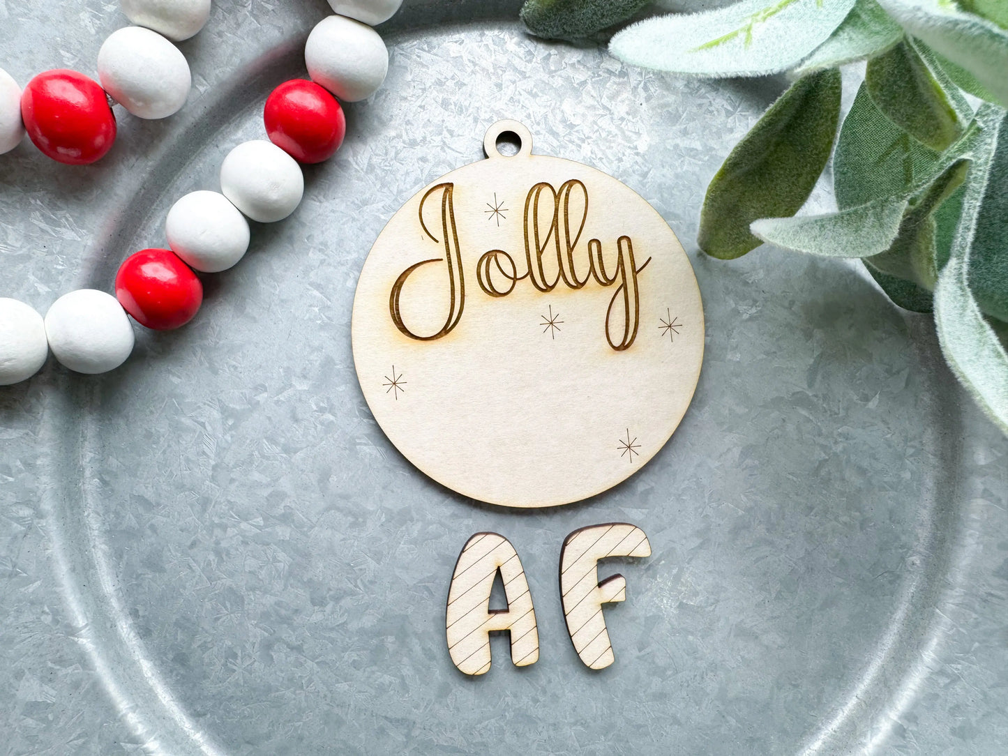 Paint Your Own Naughty Ornaments - Option 1