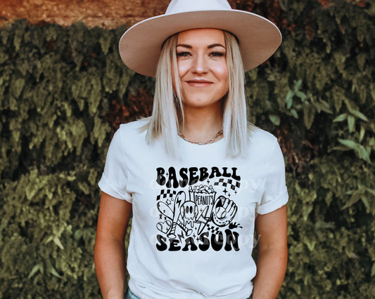 Baseball Season | Screen Print Transfer
