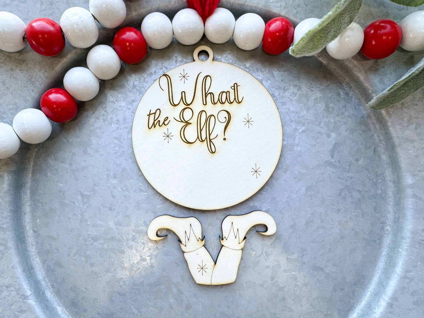 Paint Your Own Naughty Ornaments - Option 2