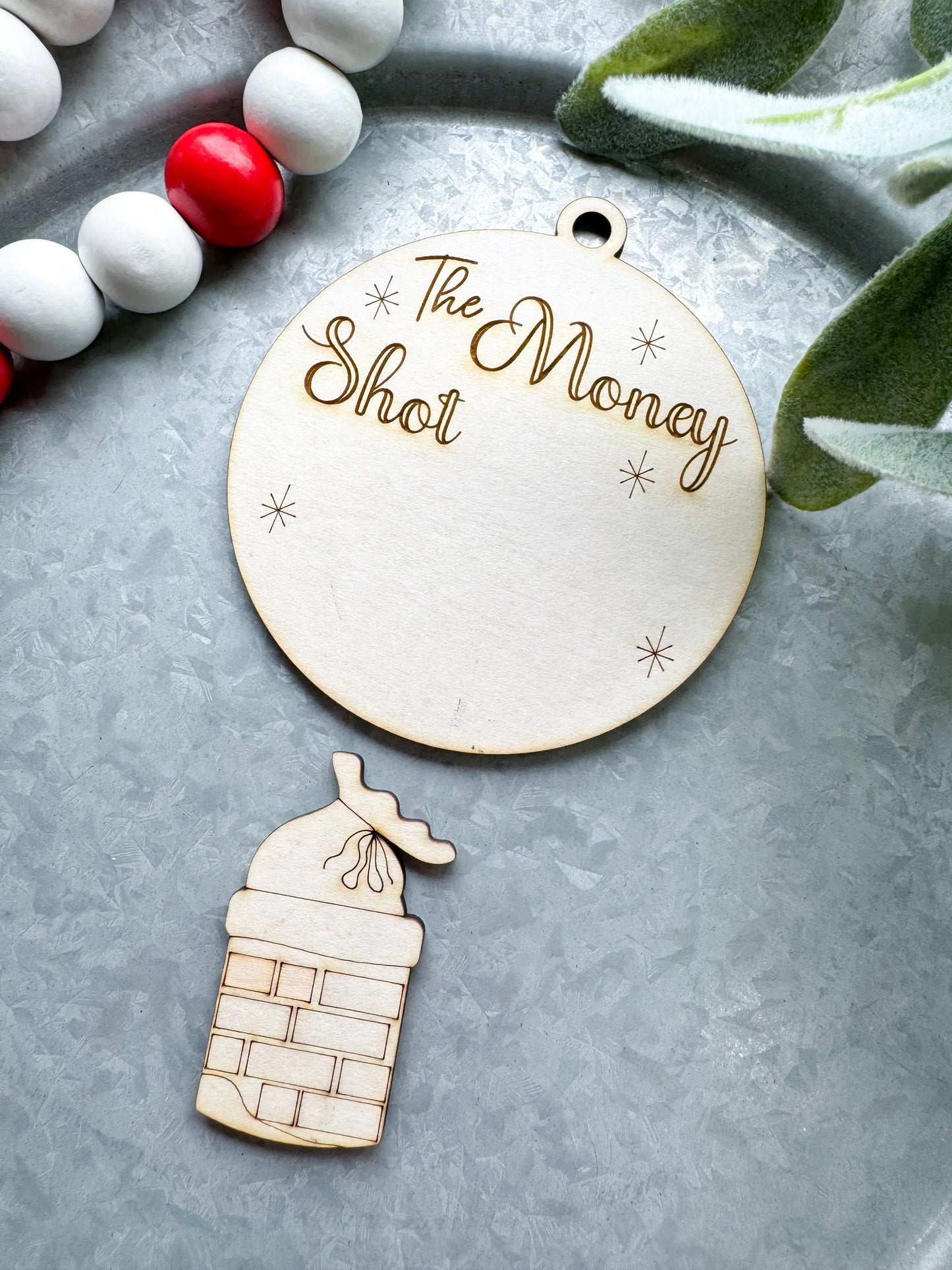 Paint Your Own Naughty Ornaments - Option 1