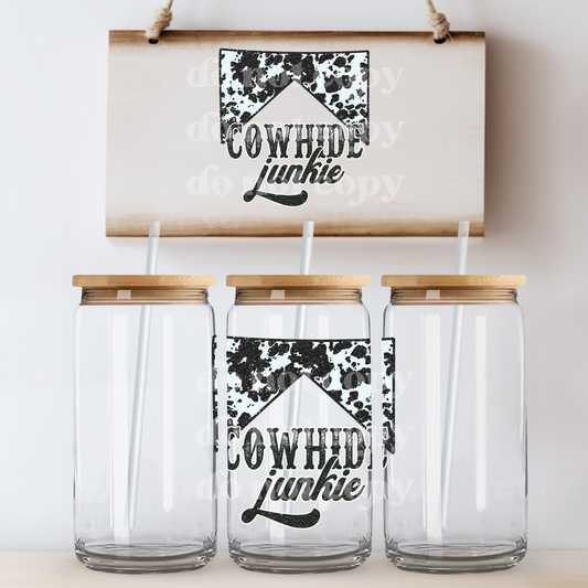 Cowhide Junkie | UVDTF Decal