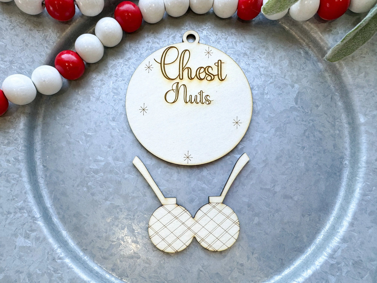 Paint Your Own Naughty Ornaments - Option 2