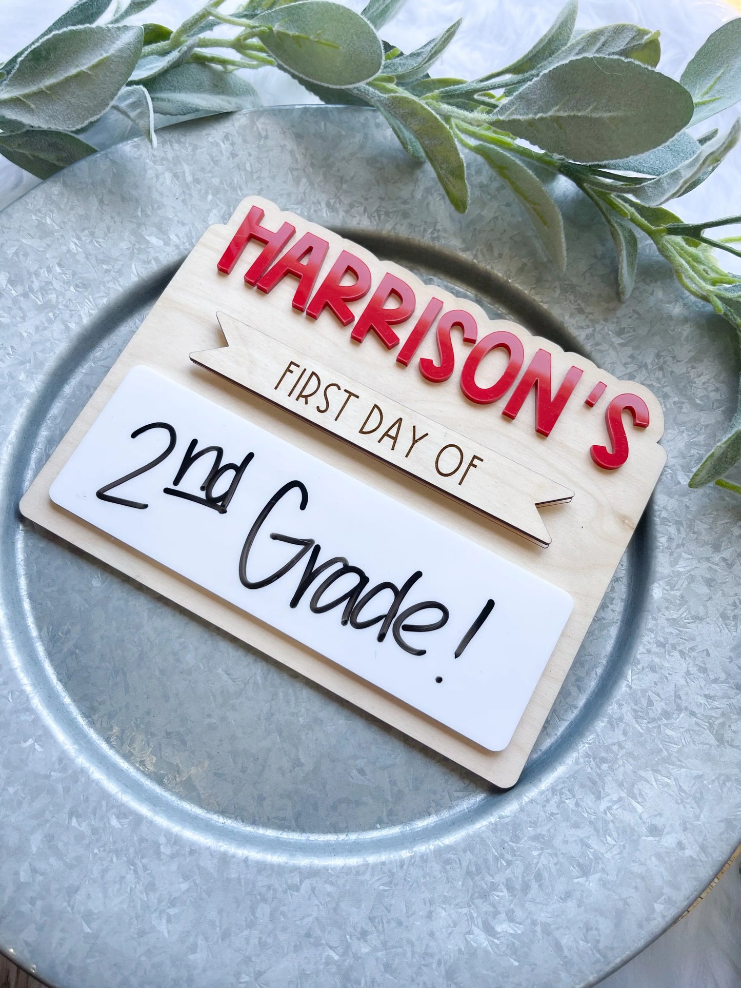 First/Last Day of School Sign