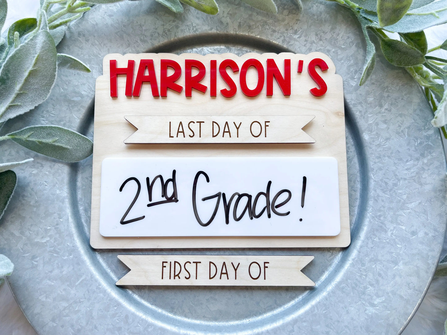 First/Last Day of School Sign