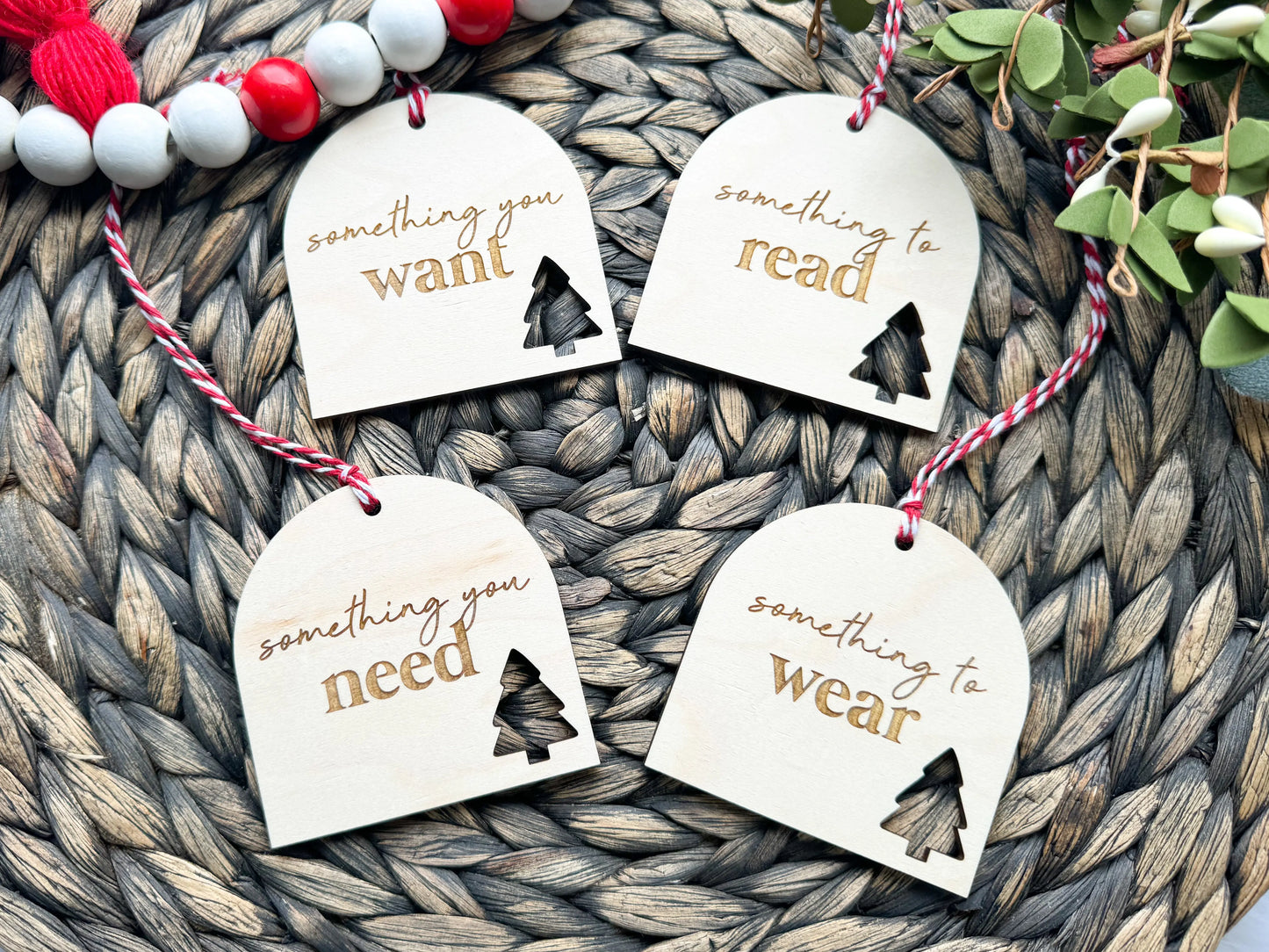 Somethings Gift Tags - Set of 4