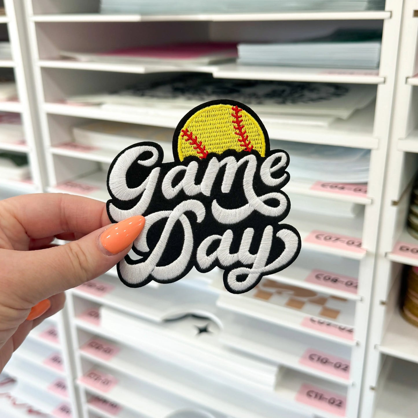 Game Day Softball | Patch - Hey There Crafty LLC
