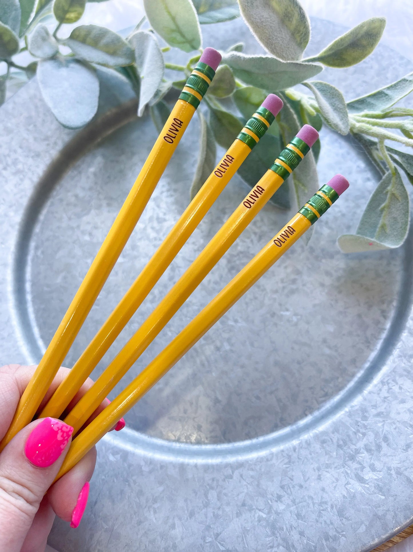 Custom Engraved Pencils - Hey There Crafty LLC