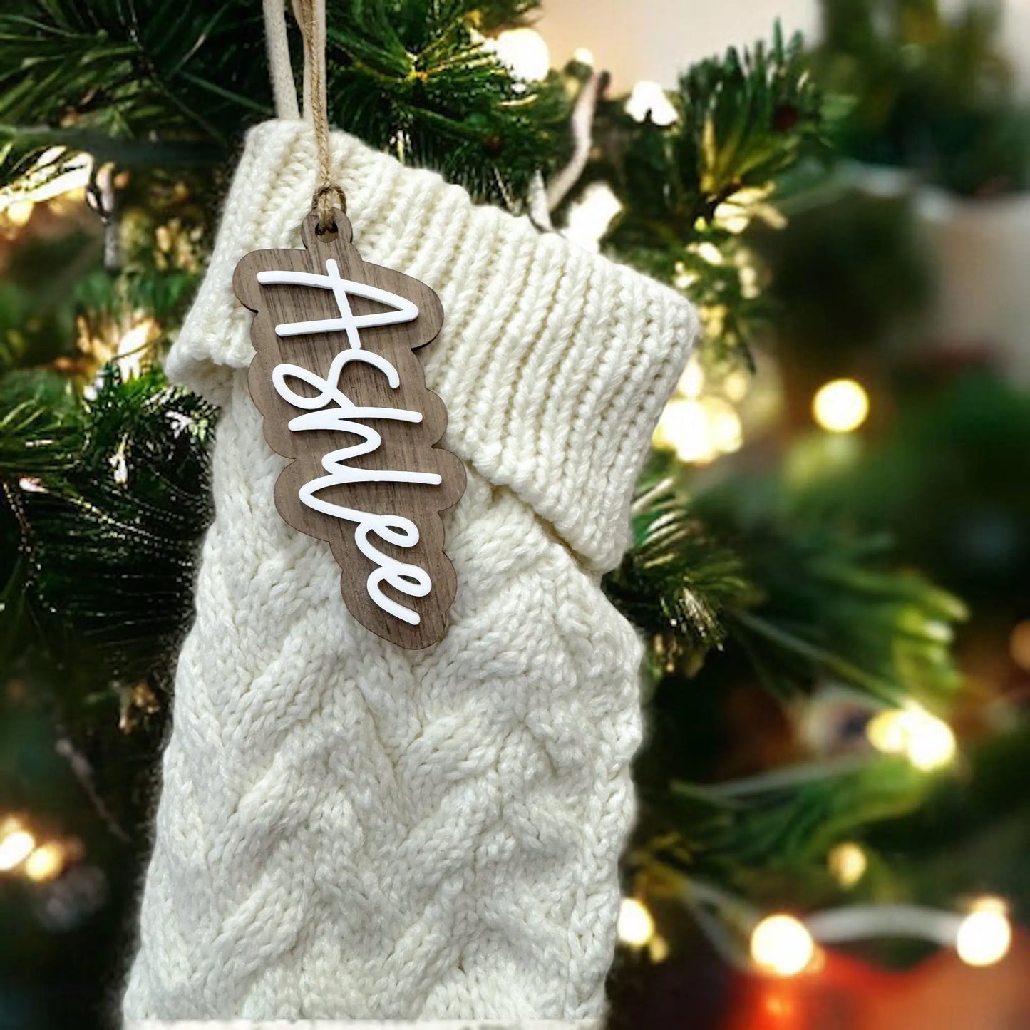 Stocking Name Tag