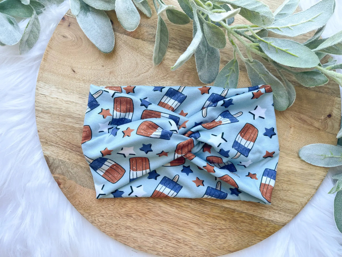 Red, White & Blue Rocket Pop Headband