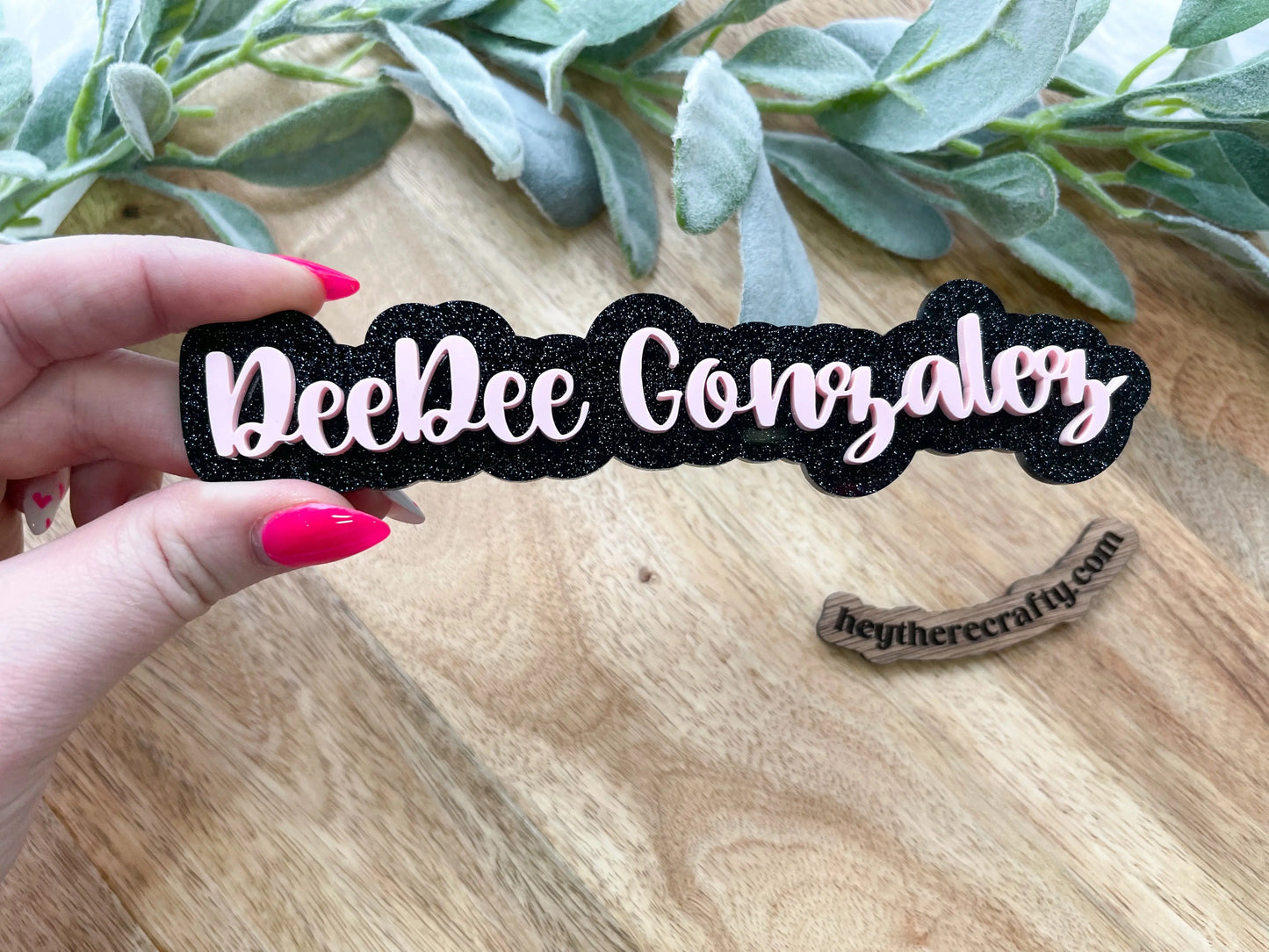 Physical Watermark - 1 Line - 10" - Hey There Crafty LLC