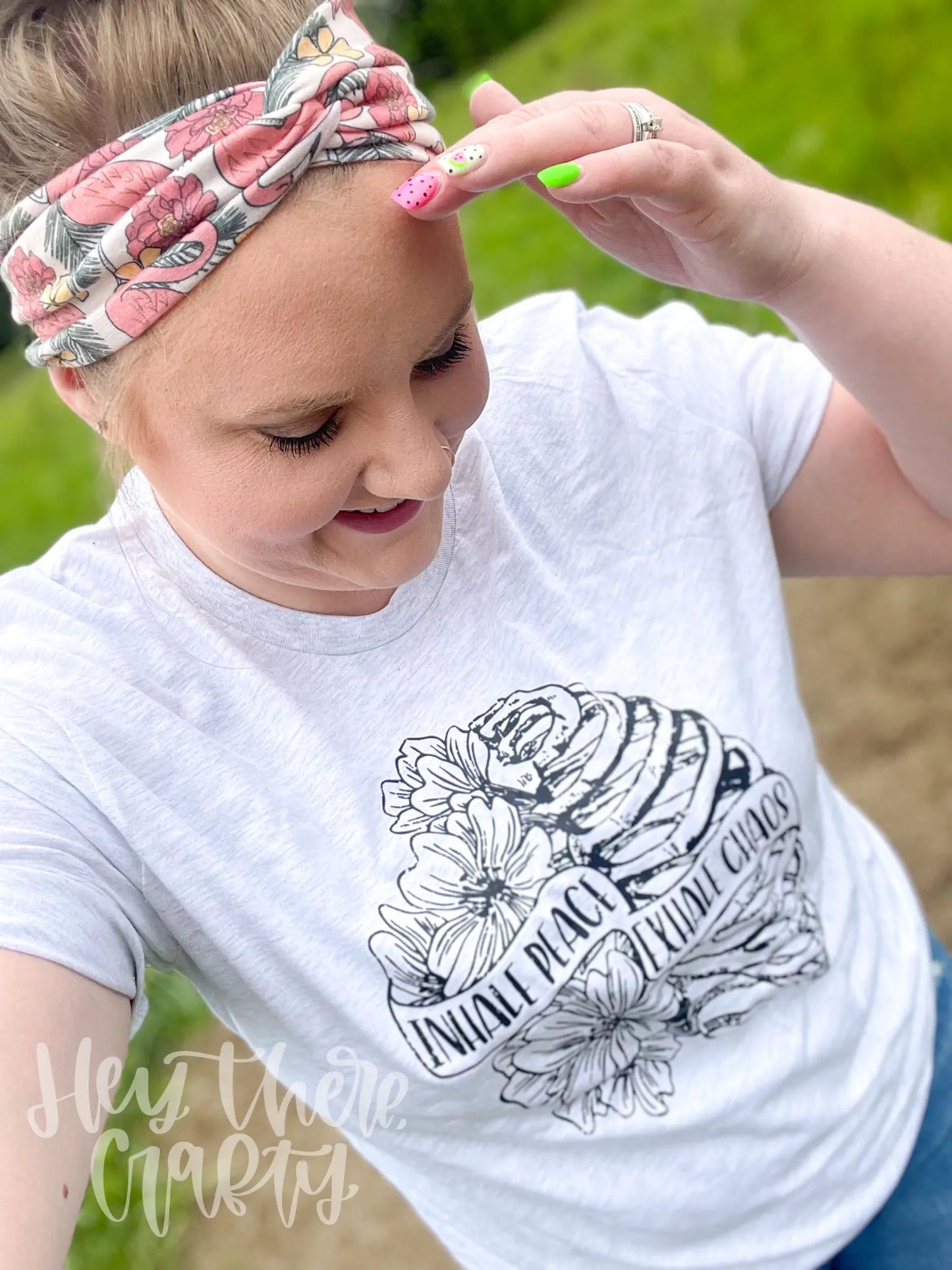 Inhale Peace, Exhale Chaos T-Shirt