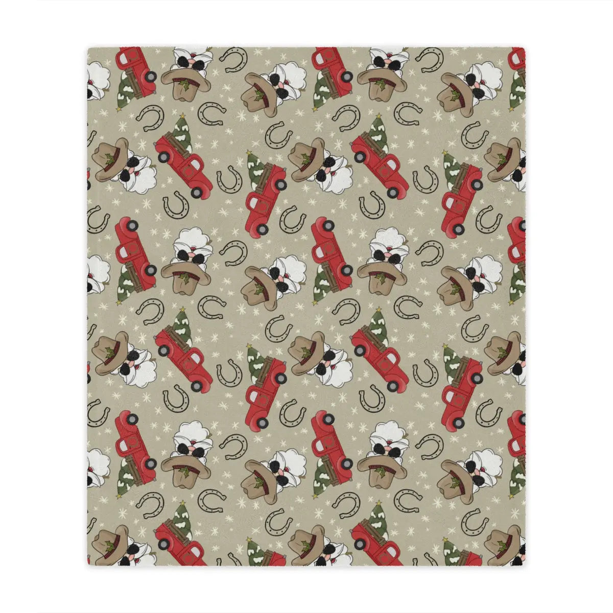 Western Santa Minky Blanket