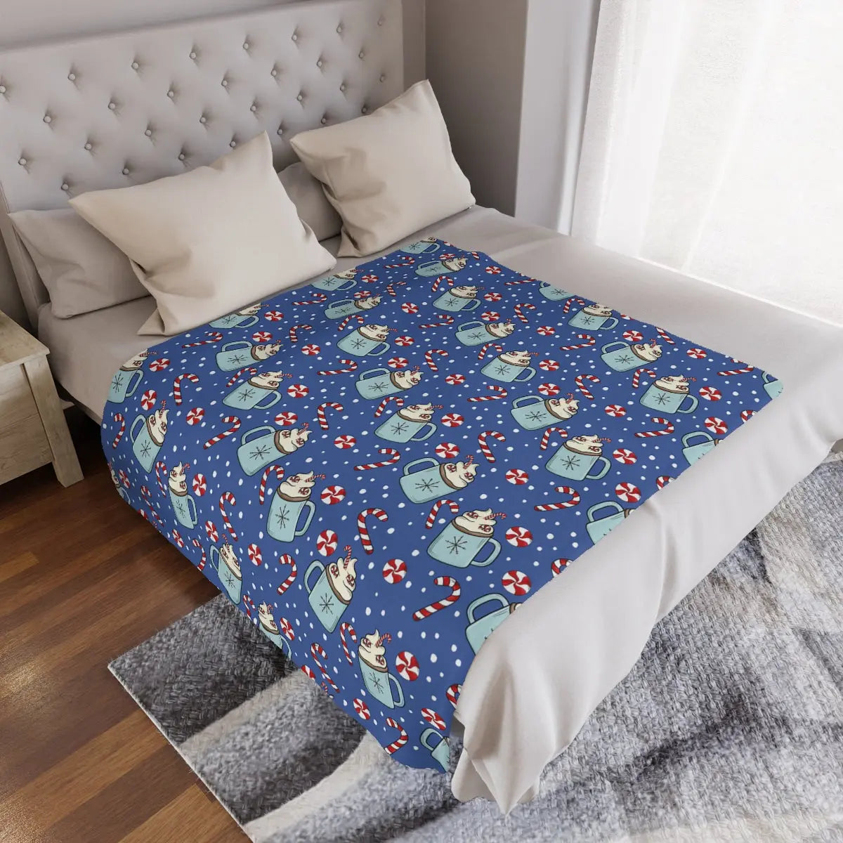 Minty Mugs Minky Blanket