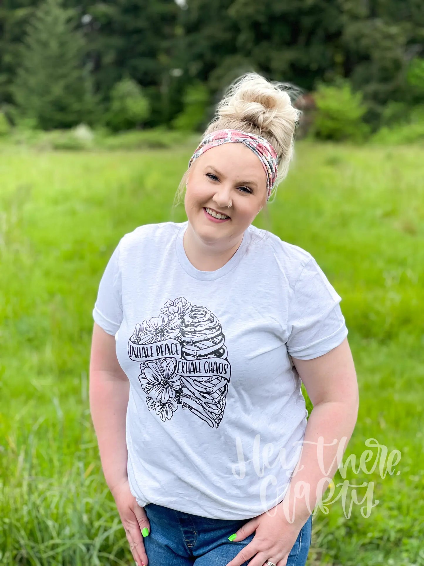 Inhale Peace, Exhale Chaos T-Shirt