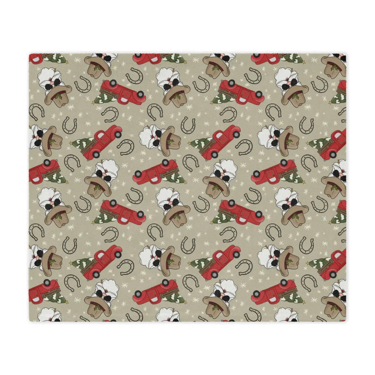 Western Santa Minky Blanket