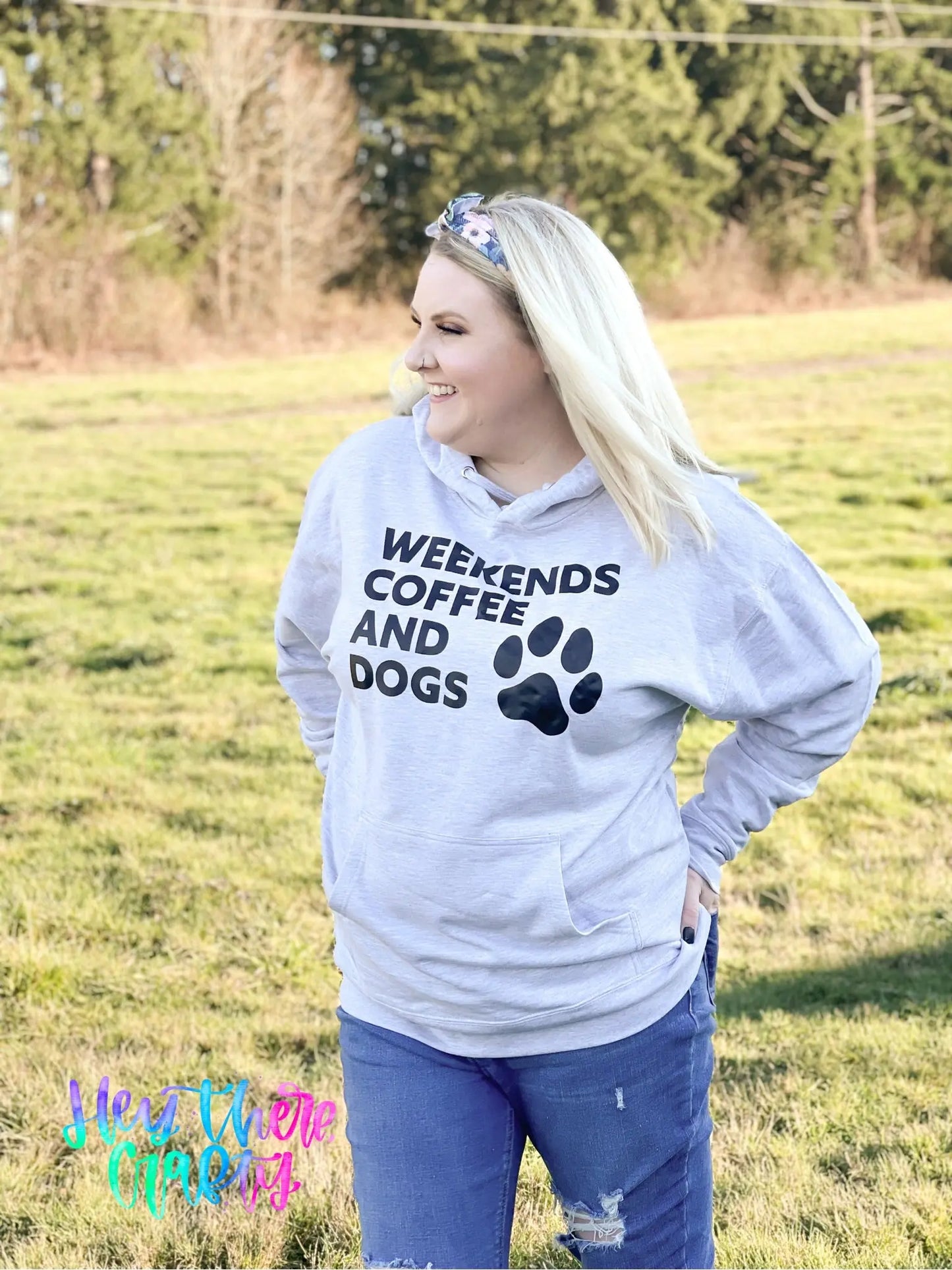 Weekends, Coffee and Dogs Hoodie