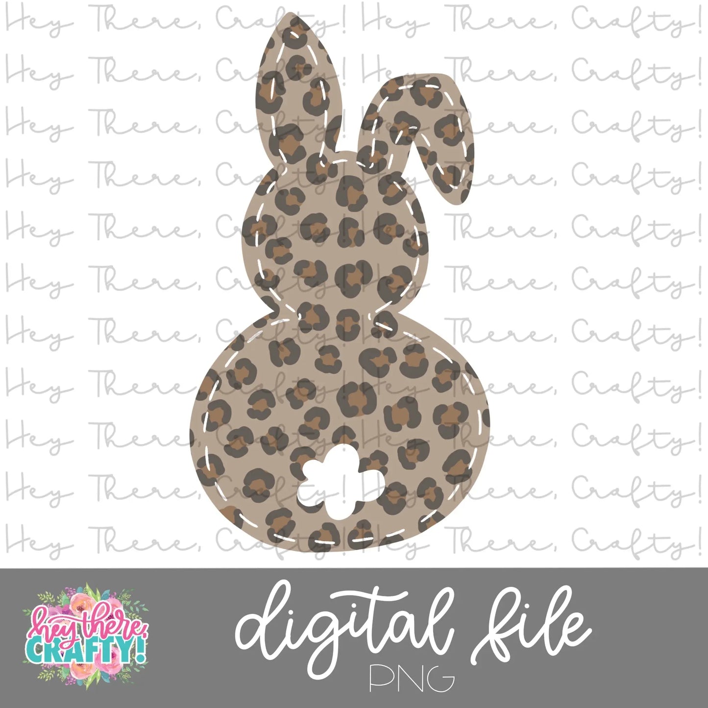 Bunny - Leopard | PNG File