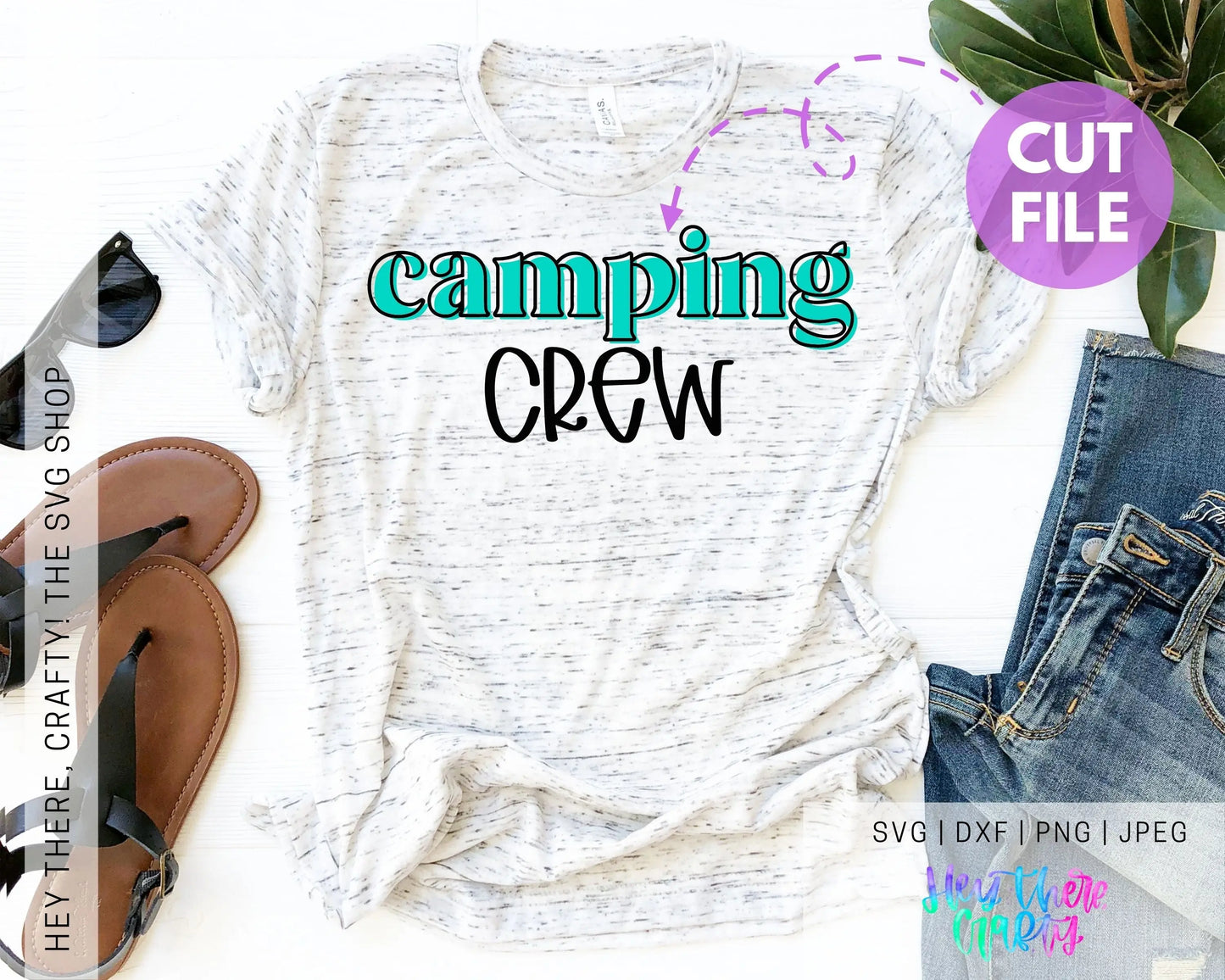Camping Crew | SVG, PNG, DXF, JPEG