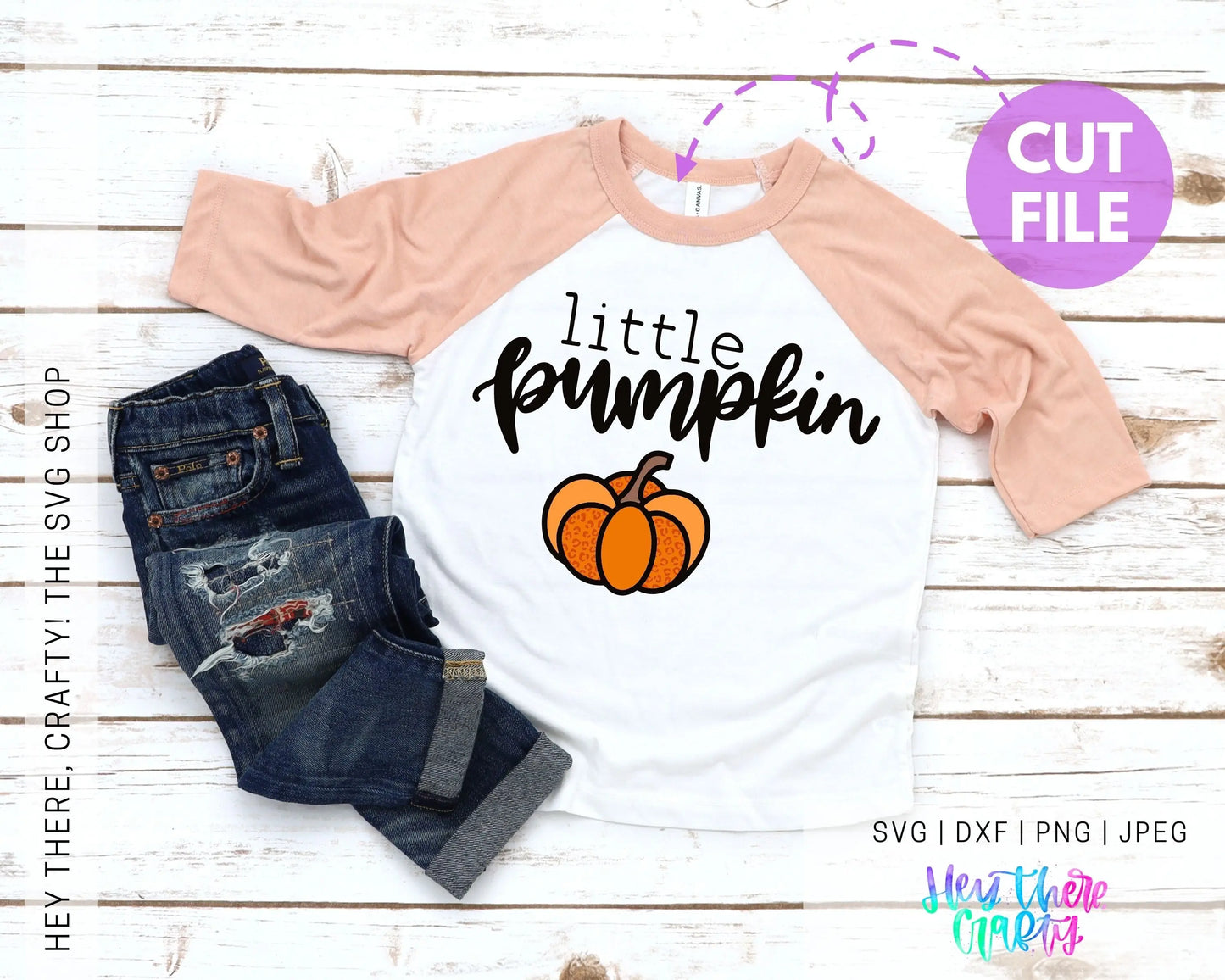 Little Pumpkin | SVG, PNG, DXF, JPEG