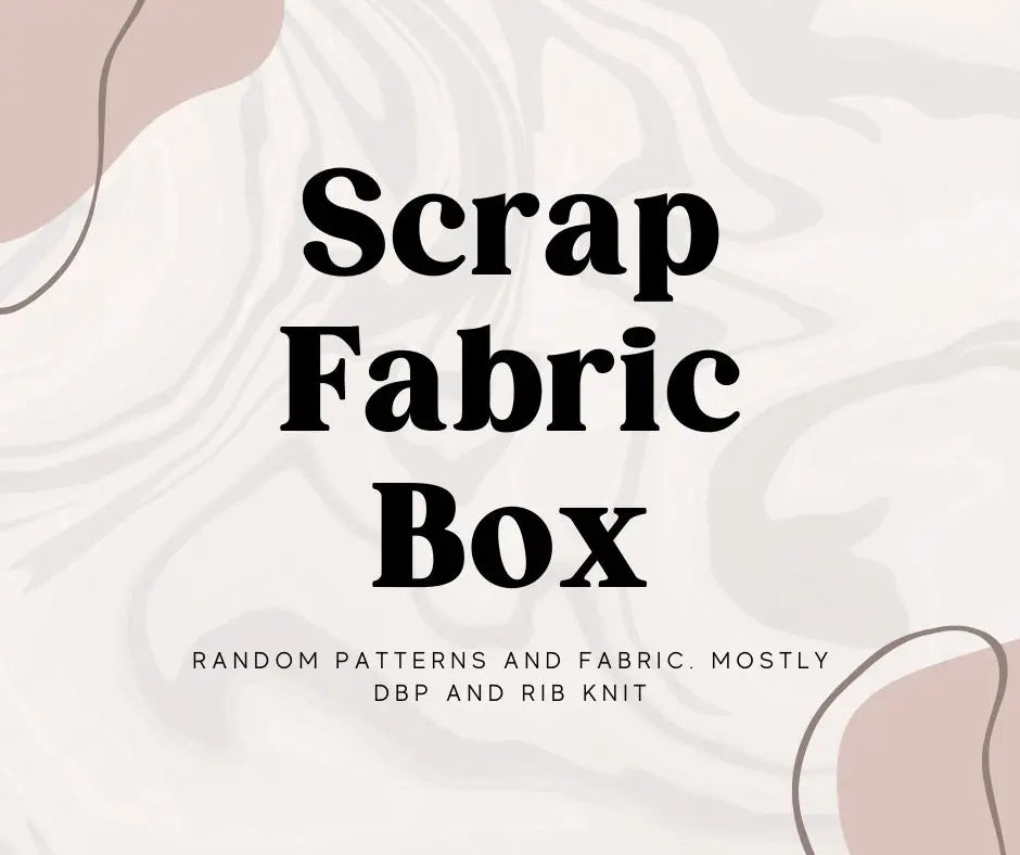 Scrap Fabric Box