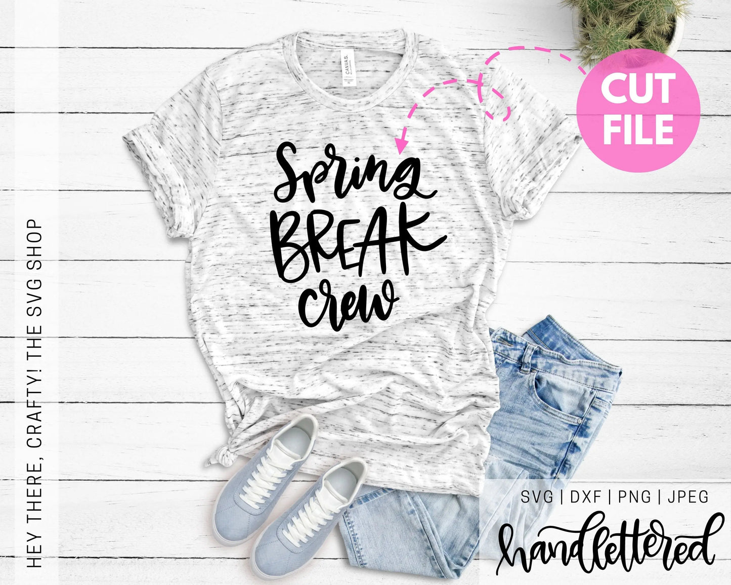 Spring Break Crew | SVG, PNG, DXF, JPEG