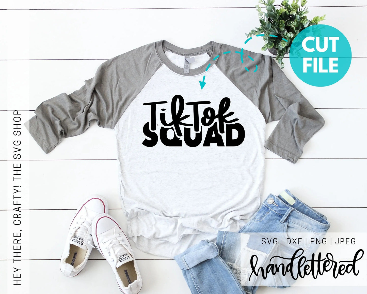TikTok Squad | SVG, PNG, DXF, JPEG