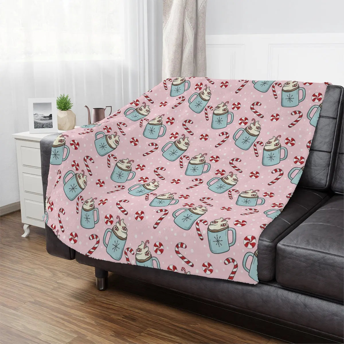 Minty Mugs Minky Blanket