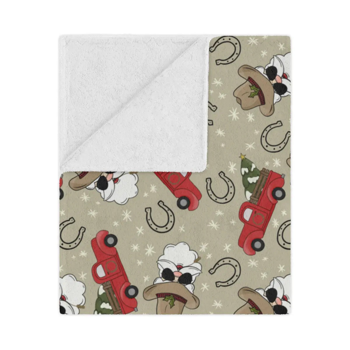 Western Santa Minky Blanket