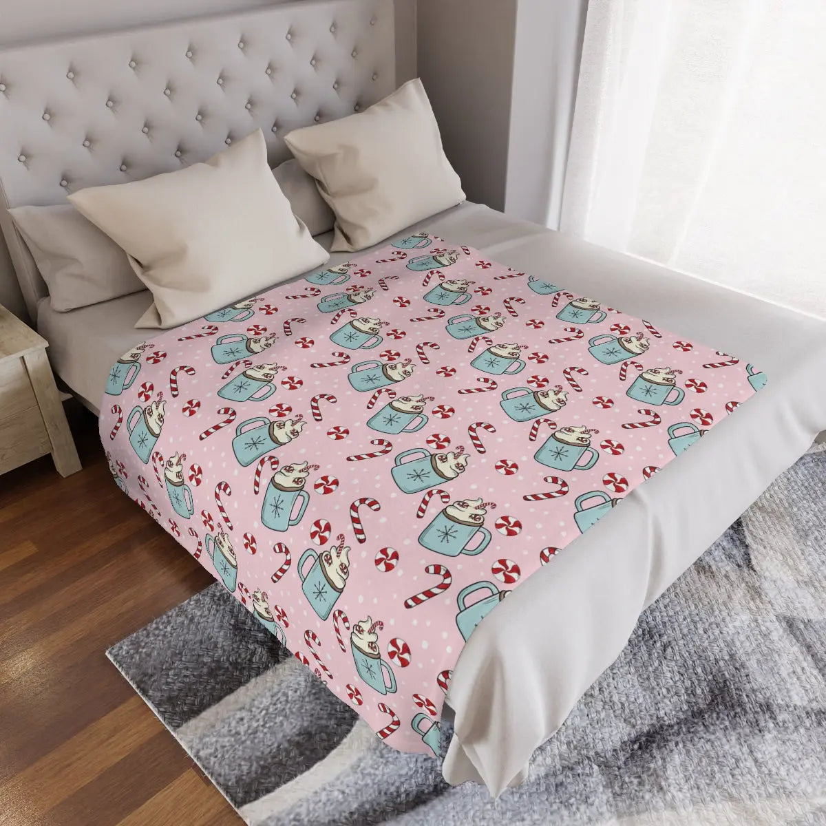 Minty Mugs Minky Blanket