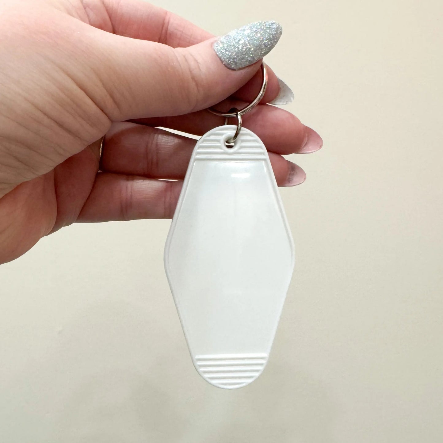 Blank Motel Keychain