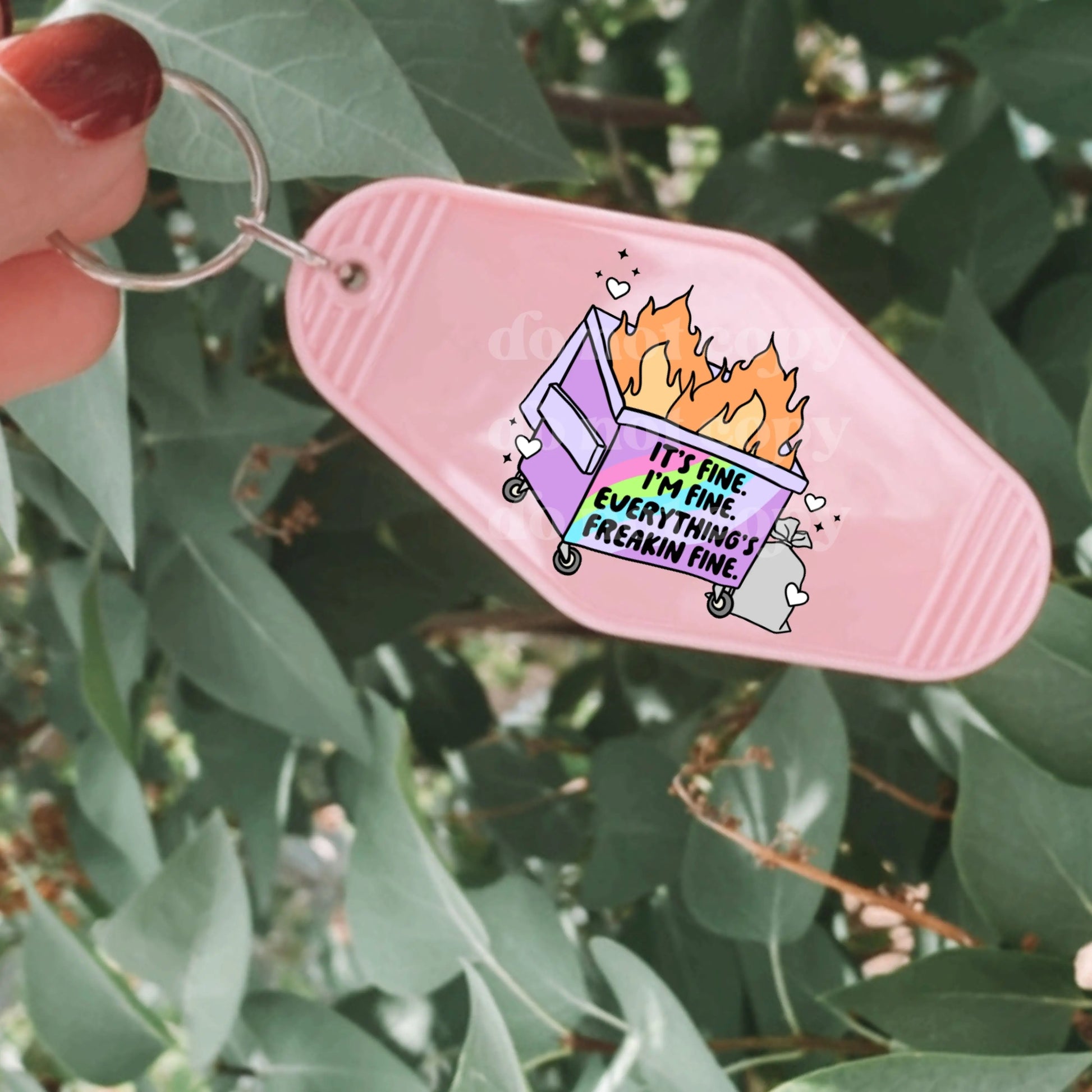 It's Fine. I'm Fine. Everything's Freakin Fine. | UVDTF Decal [DS] Hey There Crafty LLC