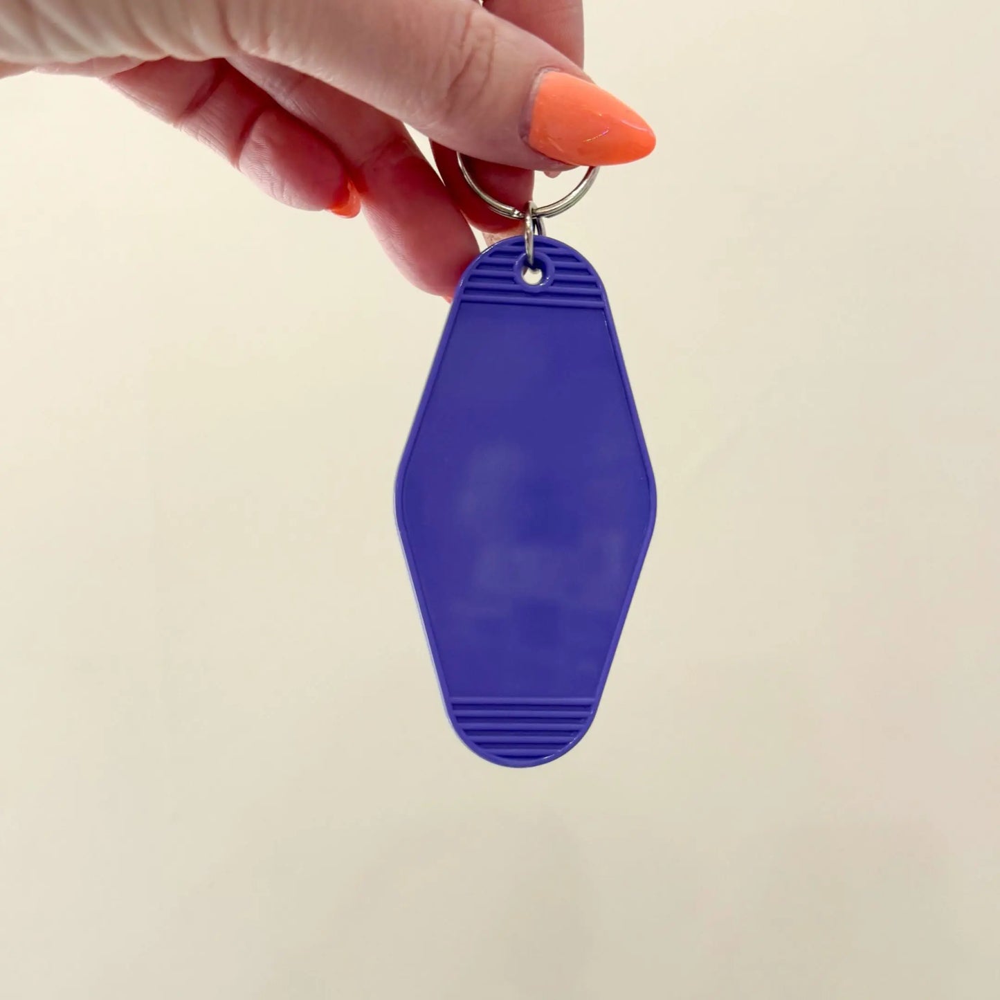 Blank Motel Keychain