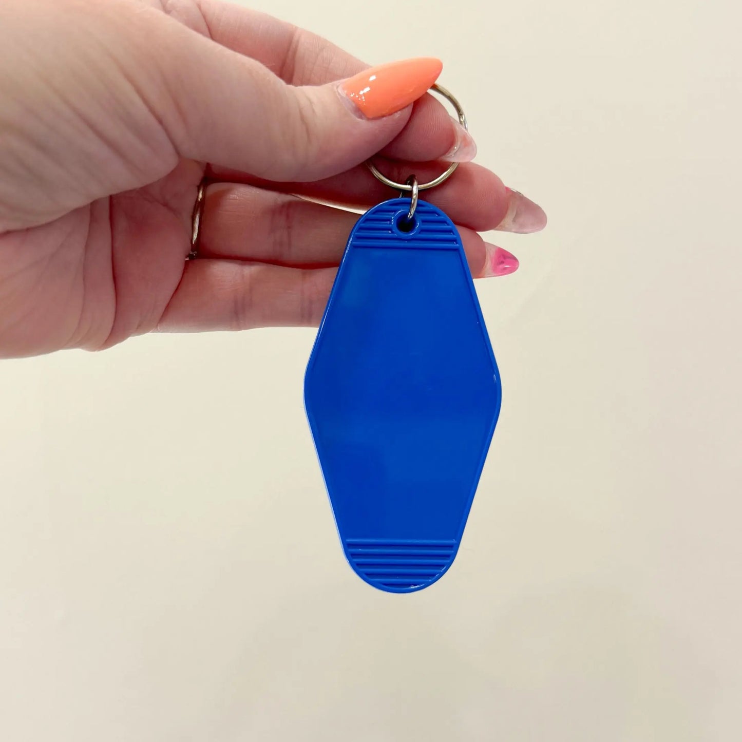 Blank Motel Keychain