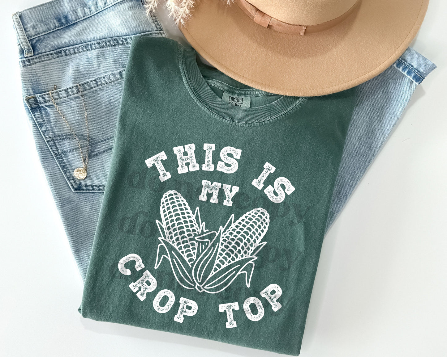 This is My Crop Top | Screen Print Transfer