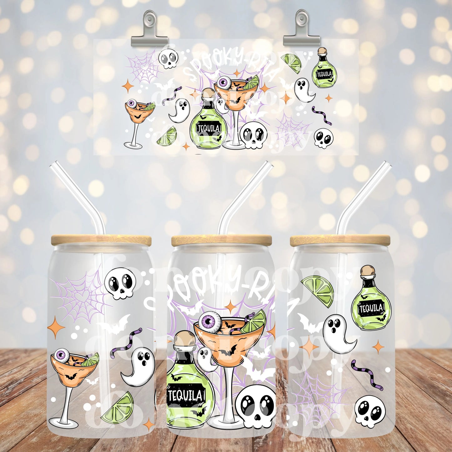 Spooky Rita | UVDTF Wrap Hey There Crafty LLC