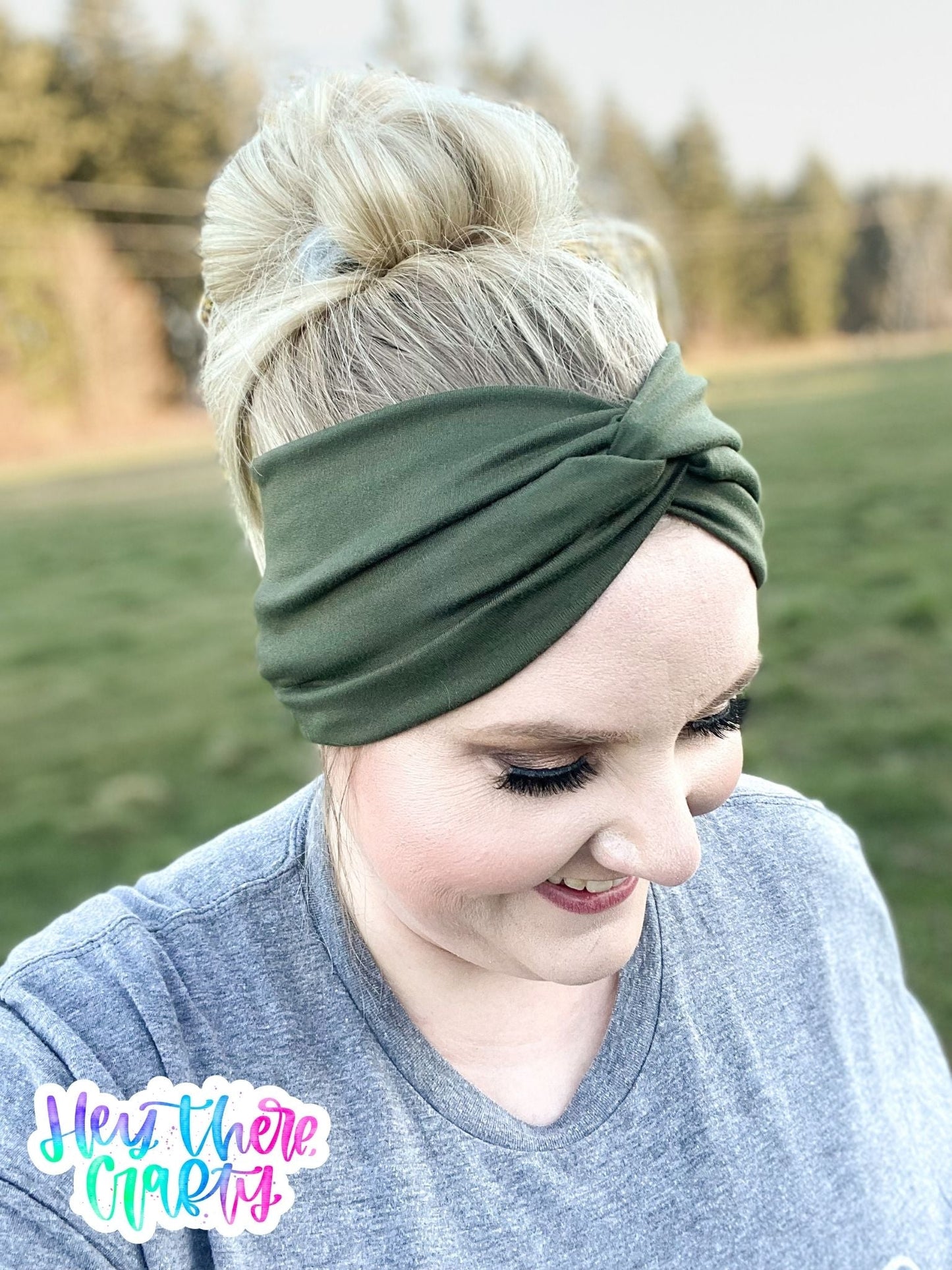 Military Green Headband