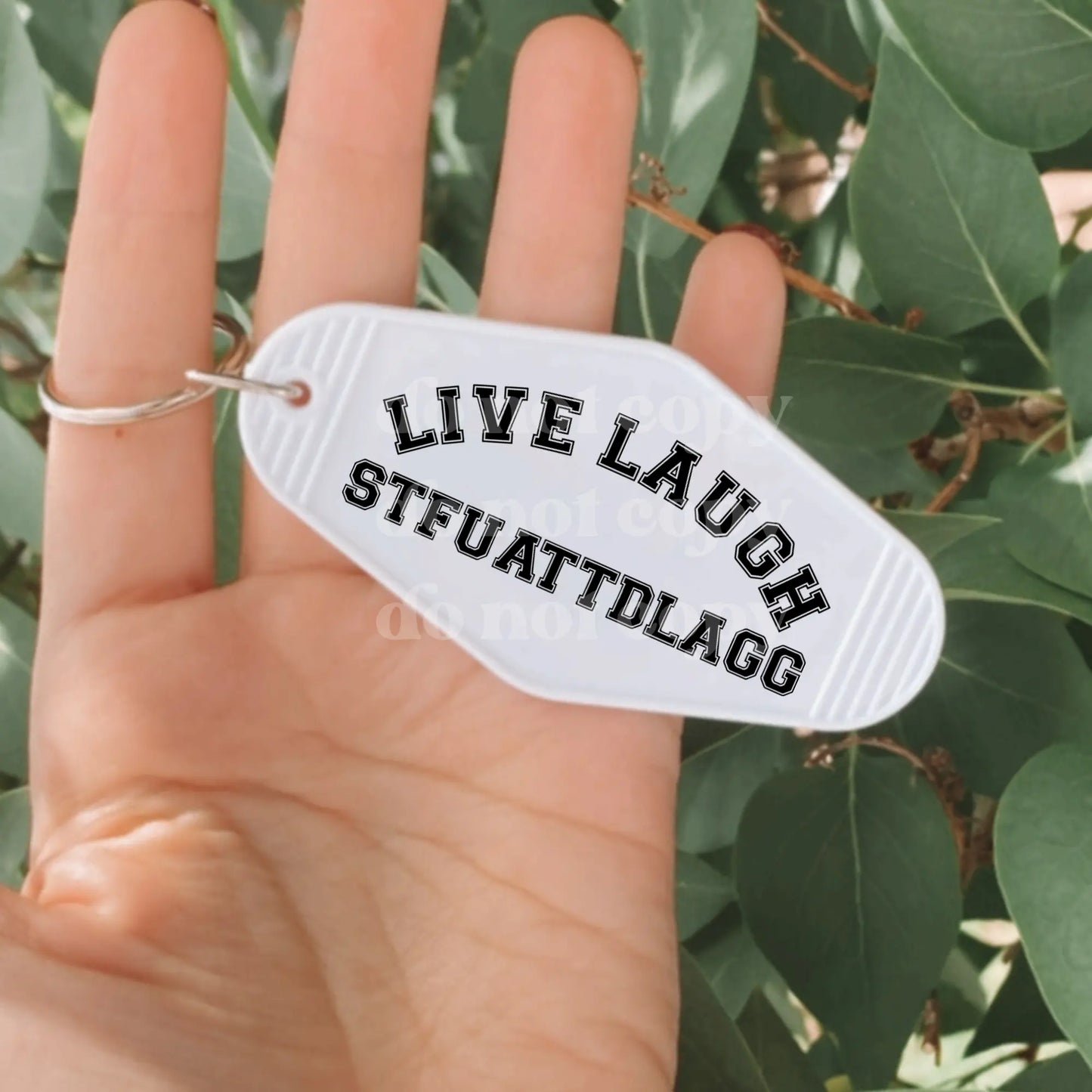 Live Laugh STFUATTDLAGG | UVDTF Decal [DS] - Hey There Crafty LLC