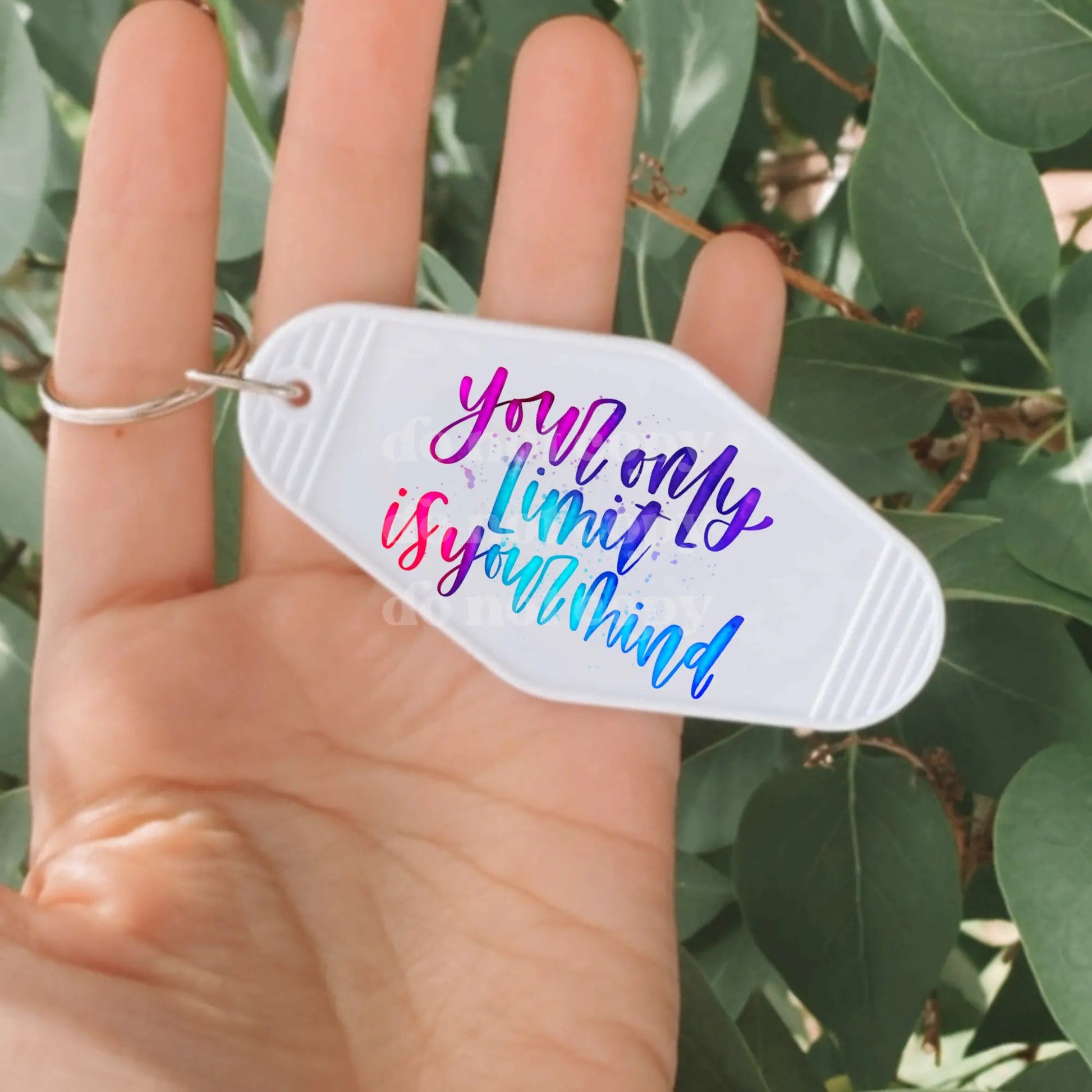 Your Only Limit is Your Mind | Die Cut Acrylic Blank (No Hardware Included)  Hey There Crafty LLC