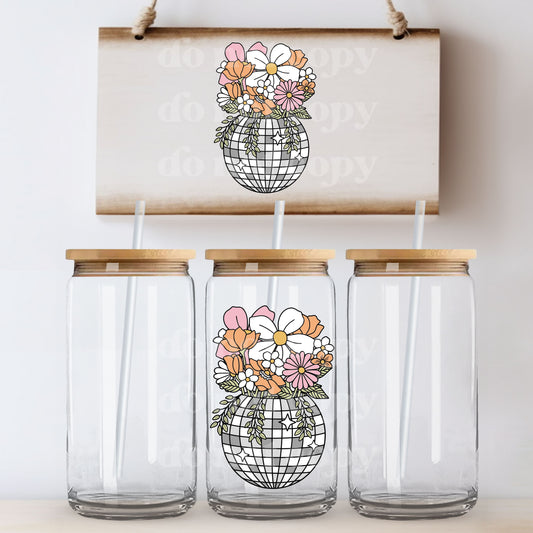 Disco Flowers | UVDTF Decal