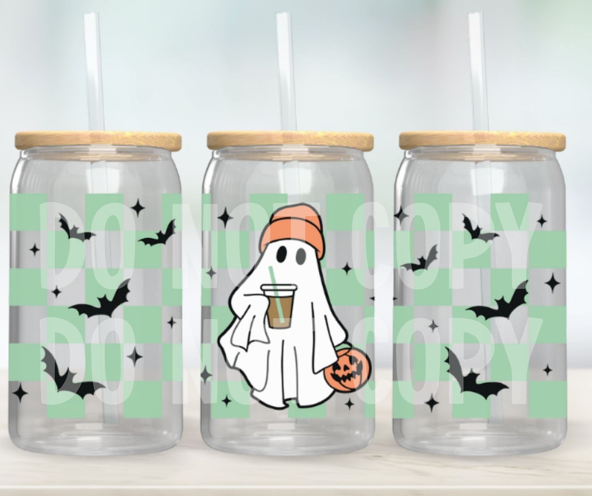 Ghosts & Pumpkins UVDTF Decal Bundle Hey There Crafty LLC