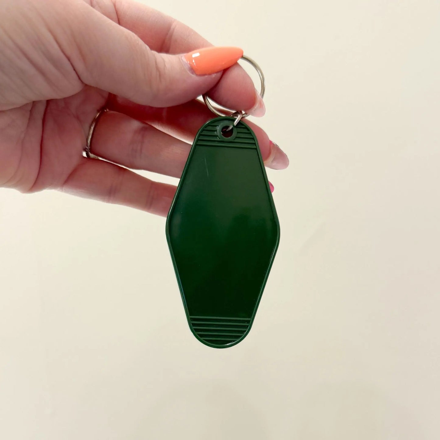 Blank Motel Keychain