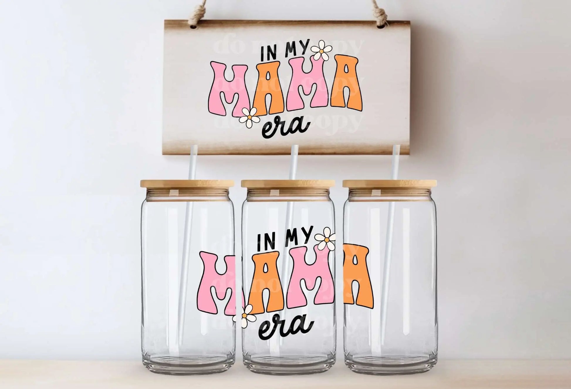 In My Mama Era | UVDTF Decal - Hey There Crafty LLC