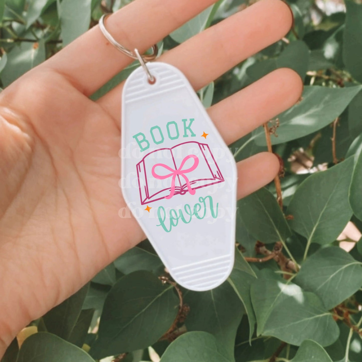 Book Lover | Die Cut Acrylic Blank (No Hardware Included)  Hey There Crafty LLC