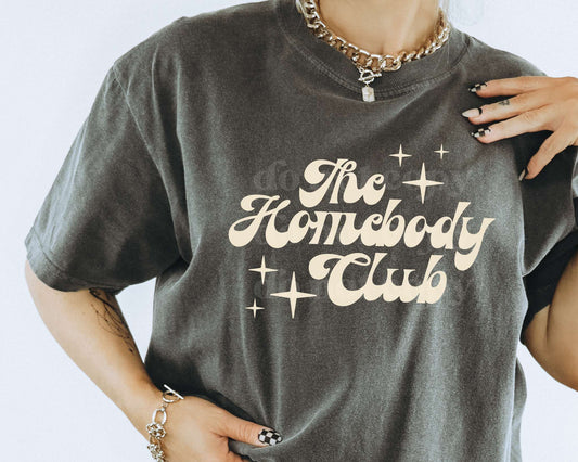 The Homebody Club | Screen Print Transfer