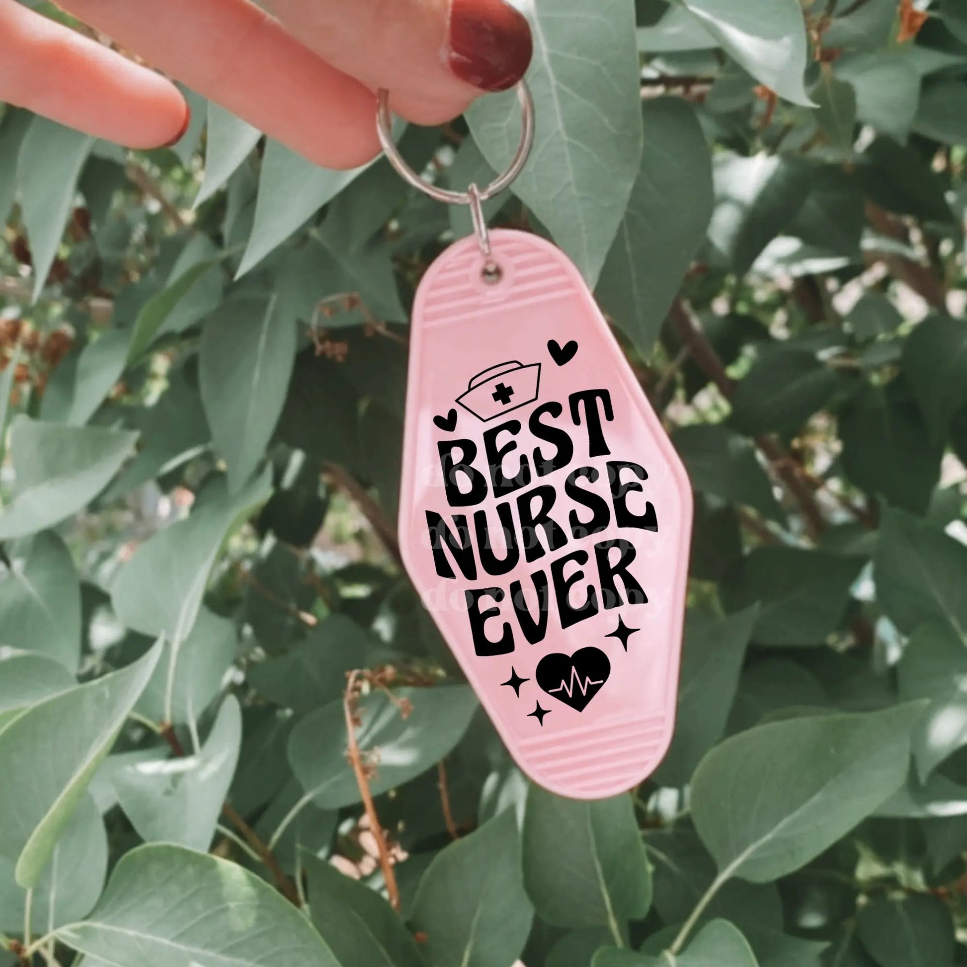 Best Nurse Ever | Die Cut Acrylic Blank (No Hardware Included)  - Hey There Crafty LLC